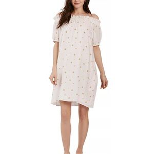 ✨Host Pick✨NWT Pietro Brunelli Maternity Off-Shoulder Floral Shift Dress Size XL